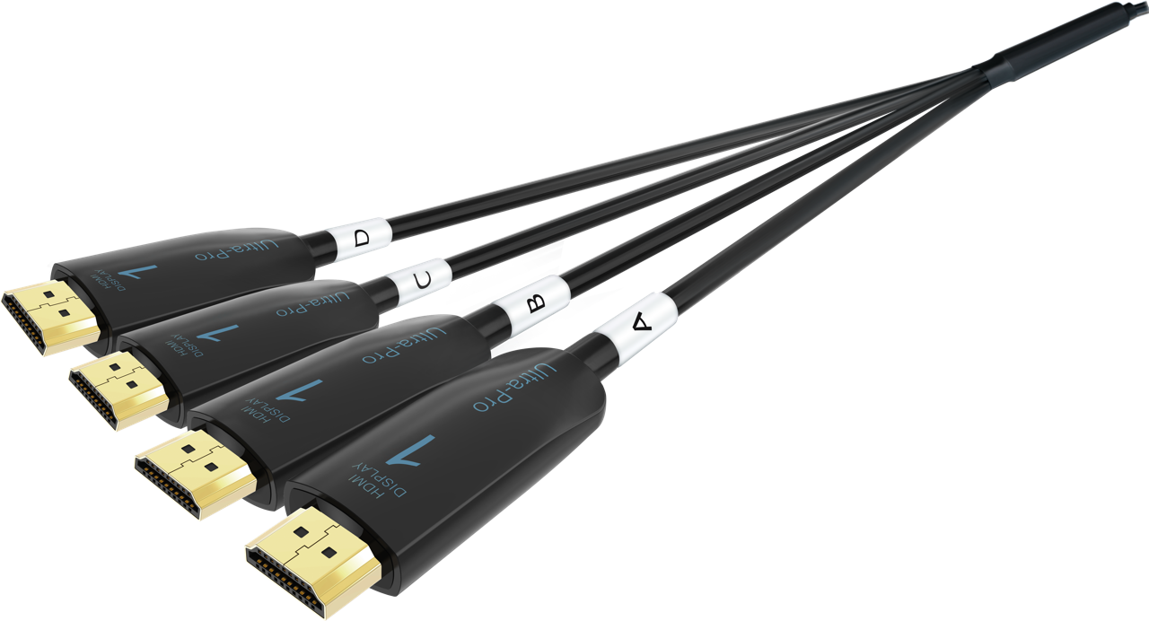 FIBBR Shows 4in1 Slim Design Fiber Optic HMDI Cables for 8K TVs at CES