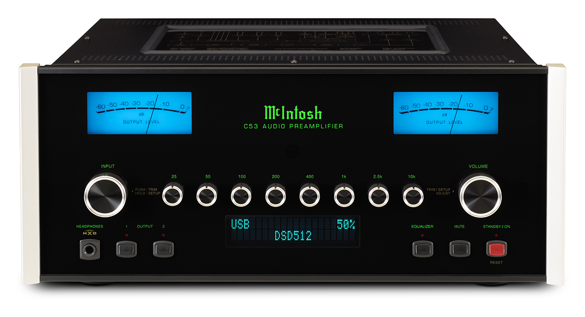 McIntosh Labs Announces C53 Preamplifier Residential Systems