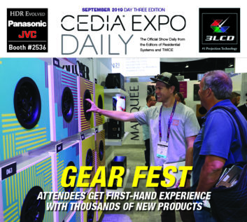 CEDIA Expo 2019 Show Daily Day 3