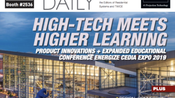 CEDIA Expo 2019 Show Daily VIP Issue