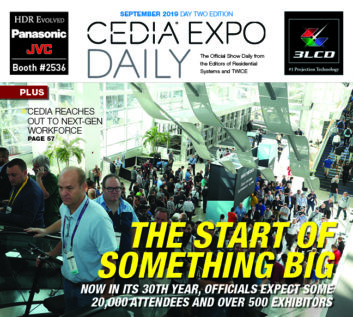 2019 CEDIA Expo Show Daily - Day 2
