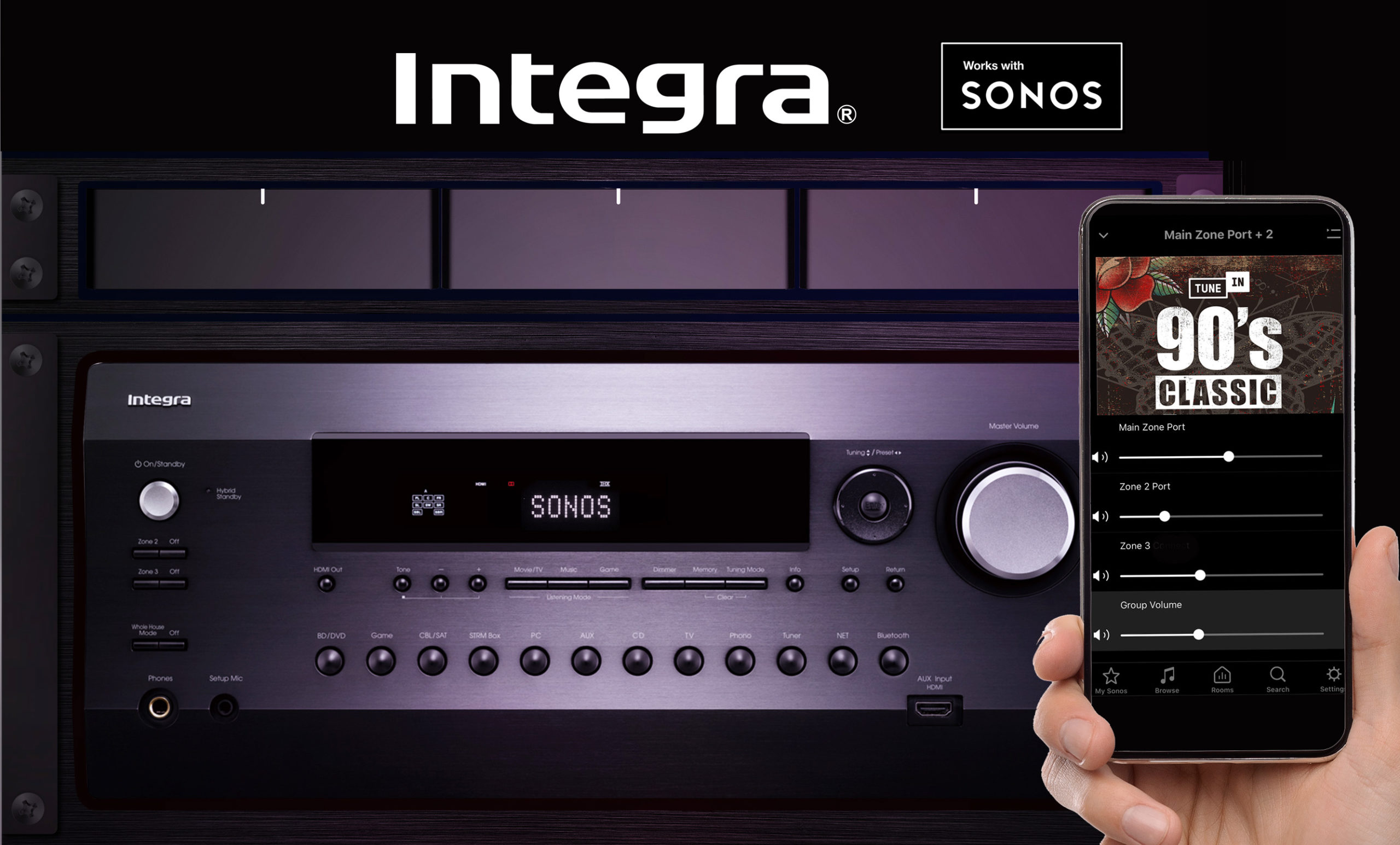 hykleri Bløde bemærkede ikke Integra and Onkyo Announce Sonos Compatibility - Residential Systems