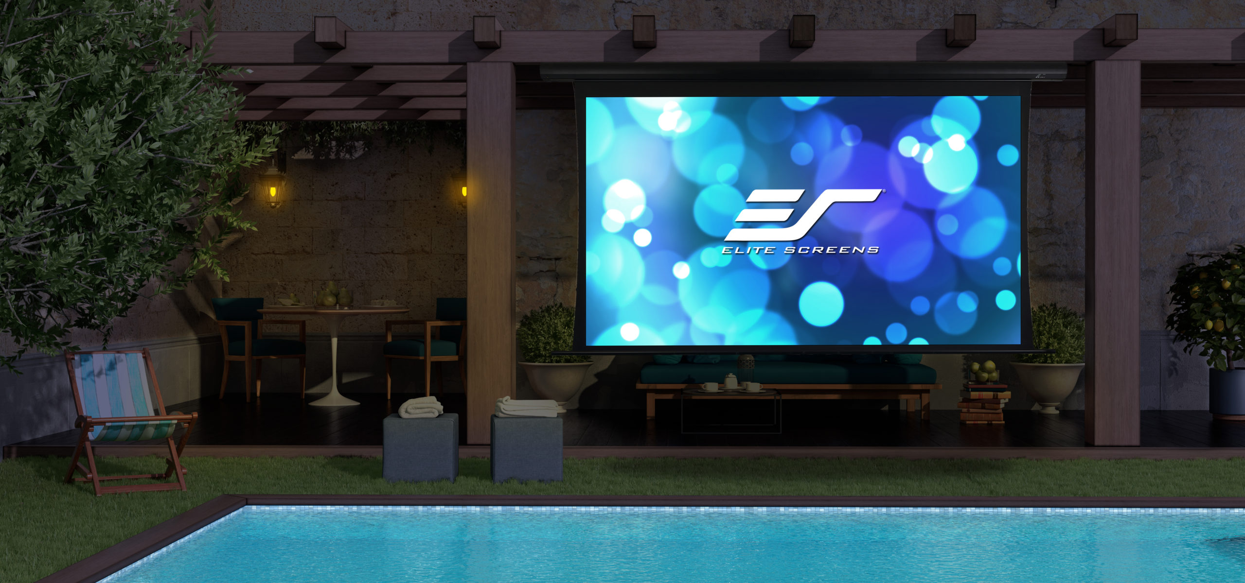 Review Elite Screens Yard Master Outdoor Projection Screen Residential Systems