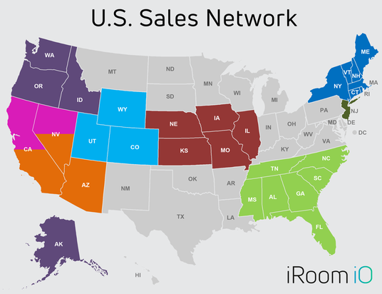 iRoom Sales Coverage
