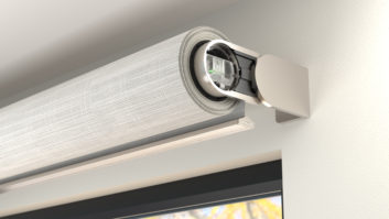 Lutron Pallidiom Wire-Free Shades - Open