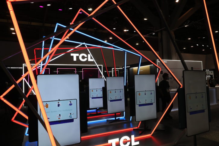 CES 2022 – TCL Exhibit