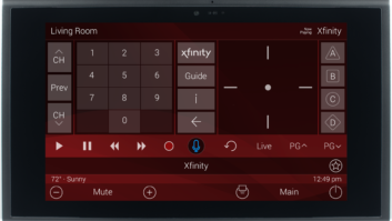 URC - Comcast Xfinity – GUI