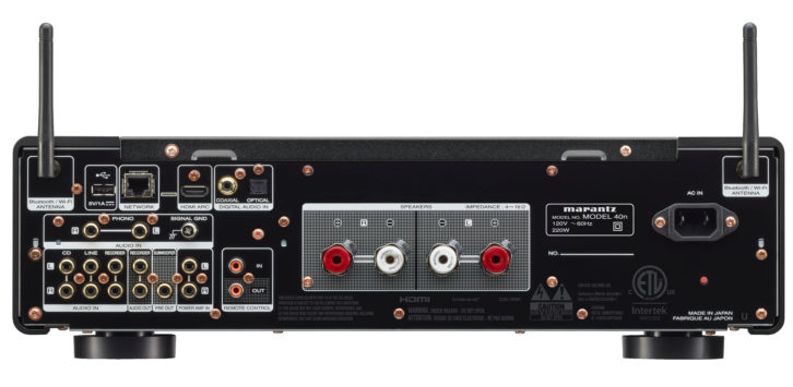 Marantz Model 40n Integrated Amplifier - Rear