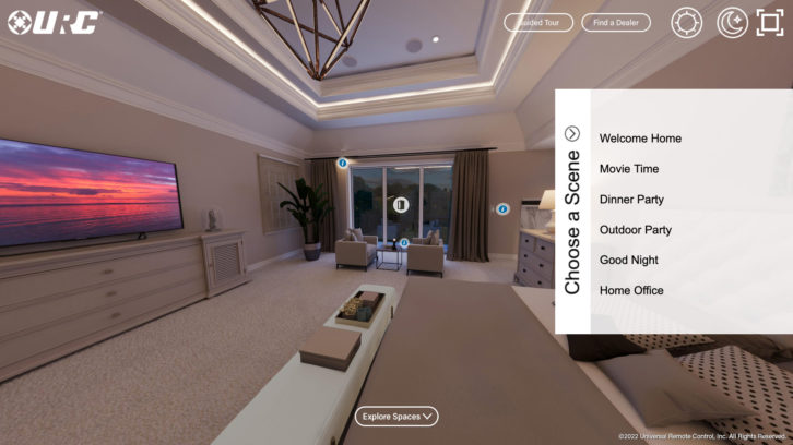 URC Virtual Home - Scenes