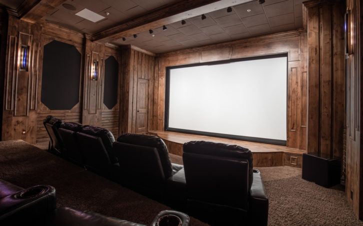 Audioworks Installed Projection Screen