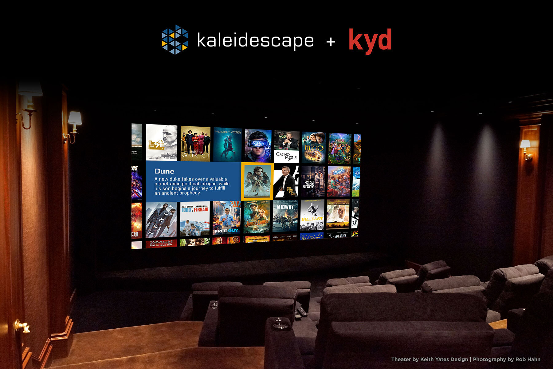 Kaleidescape Partners with Keith Yates Design LaptrinhX / News