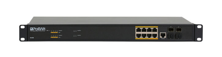 PoEWit PoE Switch - Front