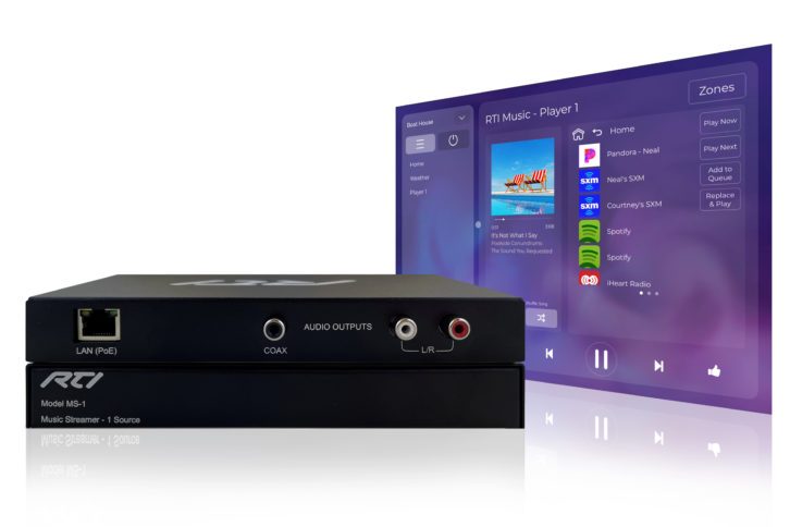 RTI MS-1 Music Streamer with Interface