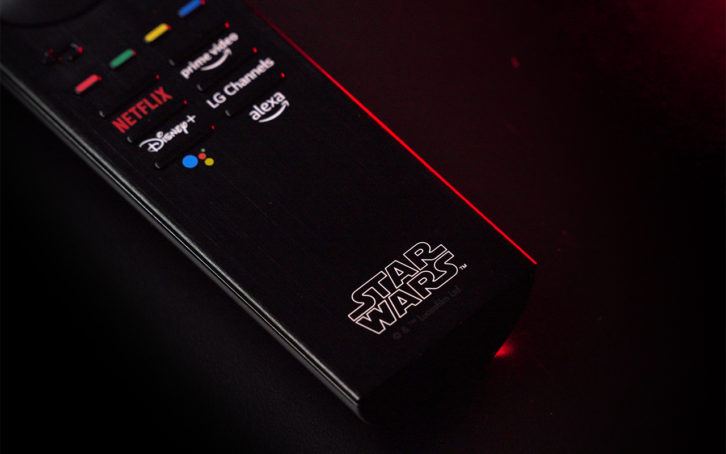 LG - Star Wars - OLED TV - Remote