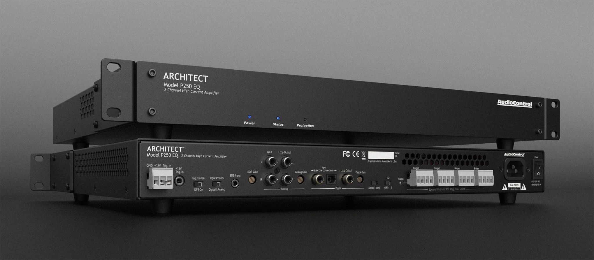 AudioControl Introduces Architect Model P250EQ Amplifier