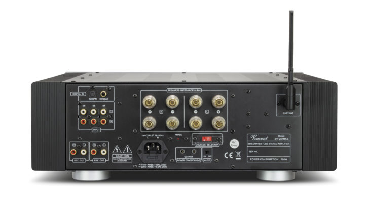 Vincent SV-237MK II Integrated Amplifier - Rear