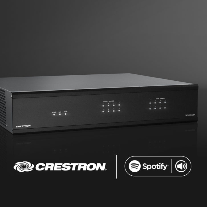 Crestron Audo Streamer + Spotify Connect