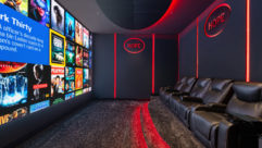 Hope Home Theater - Screen and Seats