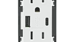 Leviton Type A/C USB Weather-Resistant Charger/Receptacle