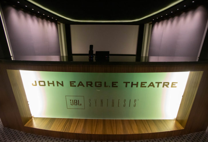Harman Luxury Audio Tour – John Eargle Theater Entrance