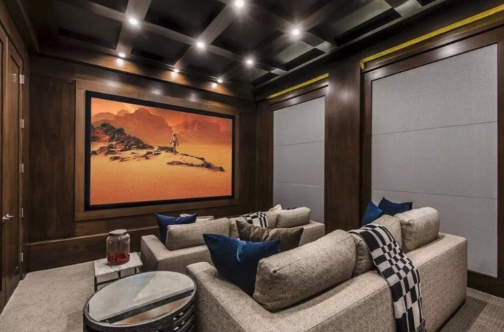 Small Home Theater - Valencia Seating - Narrow