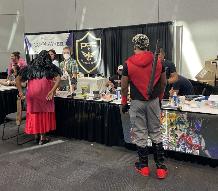NY Comic COn Cosplay First-Aid Table