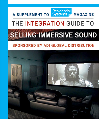 Guide to Selling Immersive Sound supplement cover