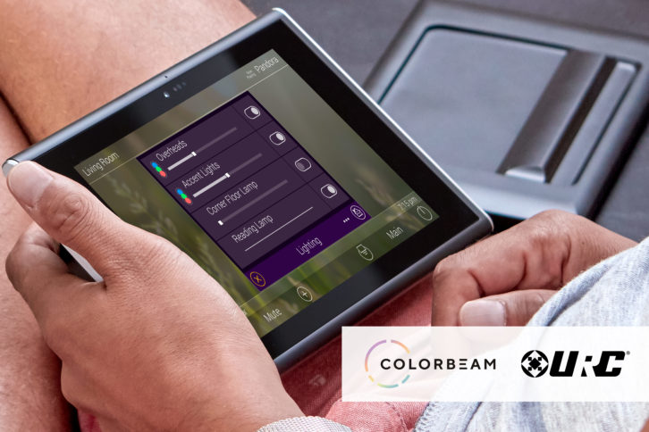Colorbeam and URC Integration - Touchpanel