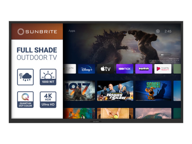 SunBriteTV Veranda 3 television — OS