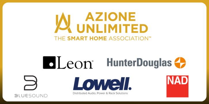 Azione Unlimited and new vendors Leon, Hunter Douglas, Lowell, NAD, and Bluesound