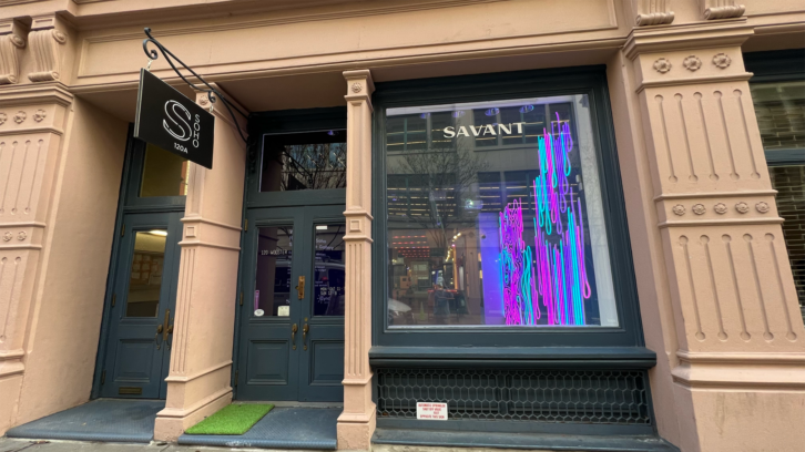 Savant SoHo – Street View Entrance