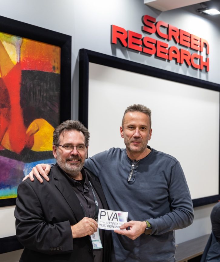 Screen Research gets PVA certification