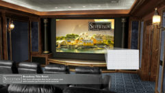 Severtson Screens Broadway Acoustically Transparent Screen
