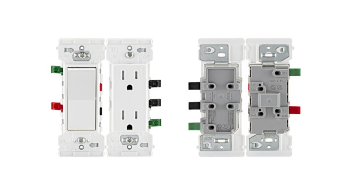 Leviton Decora Edge Switch and Outlet