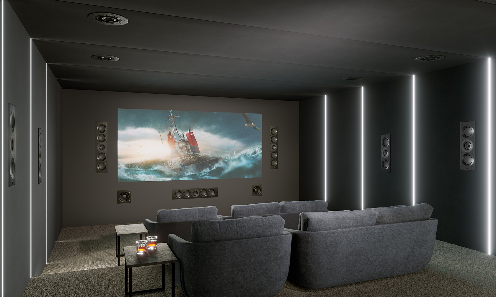 KEF Introduces New THX Certified Architectural Speakers