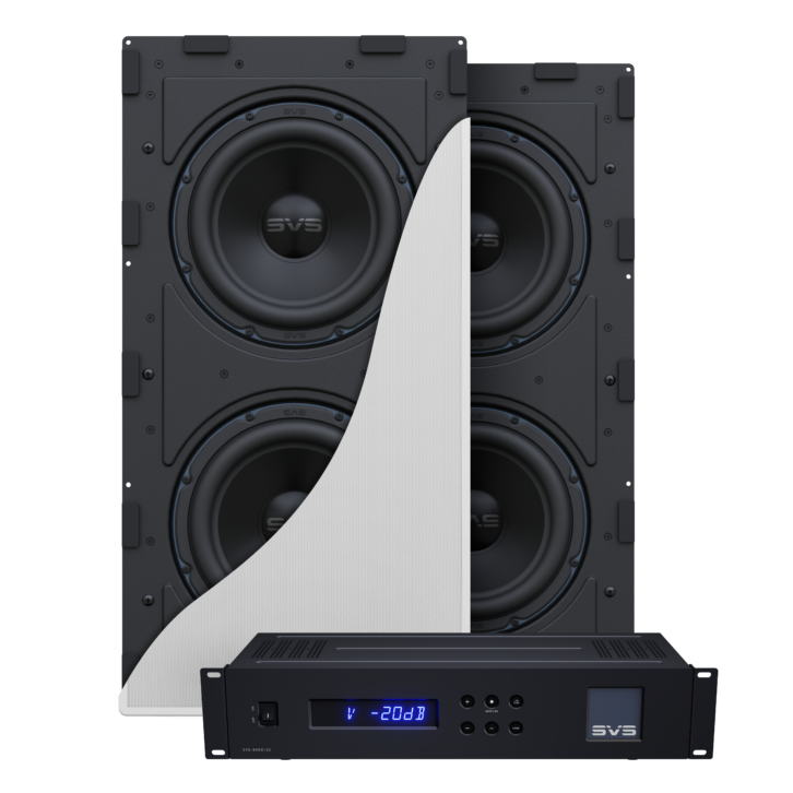 SVS 3000 In-Wall Subwoofer - Dual System