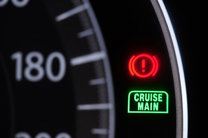 Crusie Control with Warning Signs