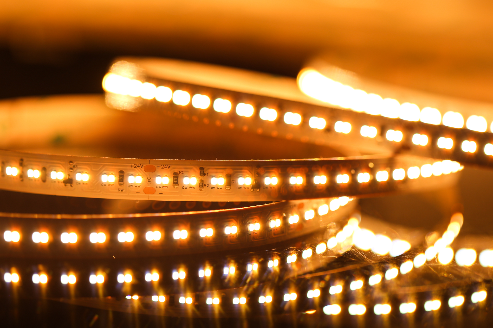 Environmental Lights Launches DimtoWarm 2216 LED Strip Light