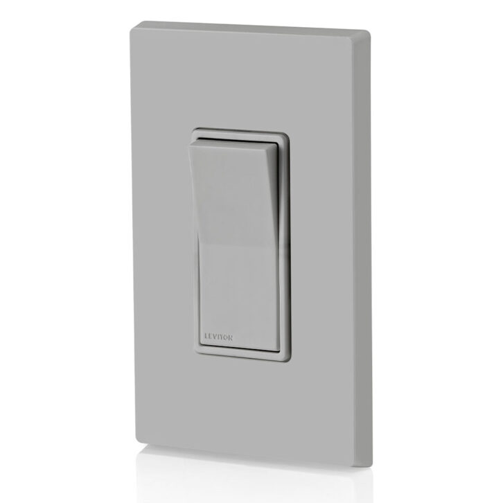 Leviton Decor Outdoor Switch - Cover on