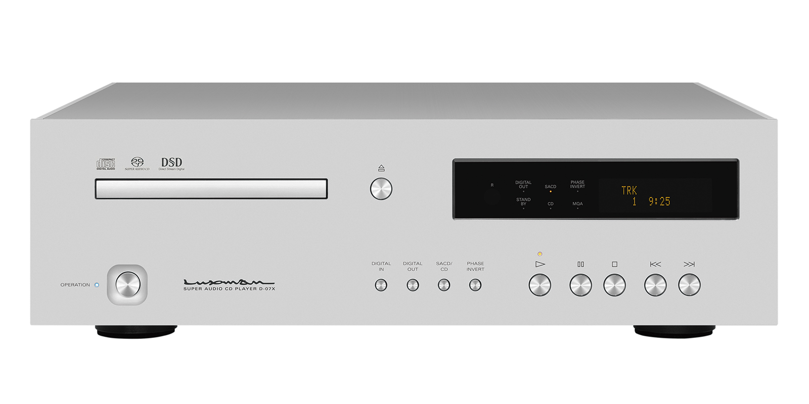 Luxman Releases the D-07X Digital Player