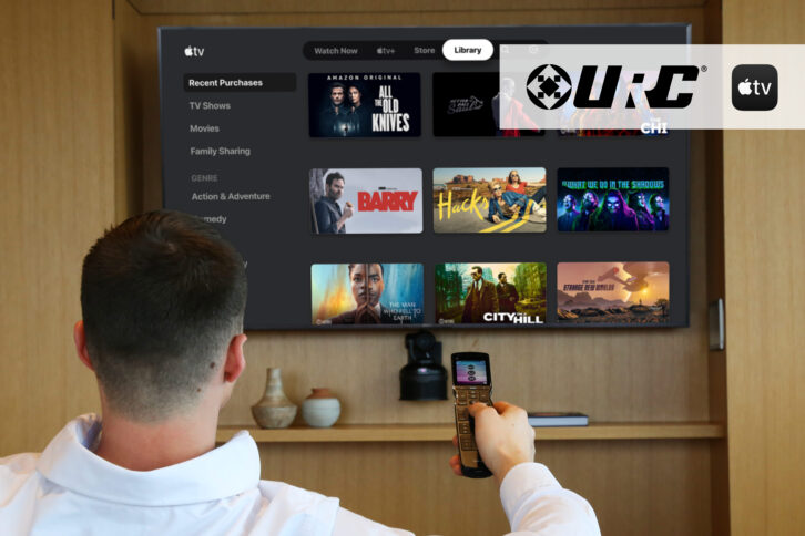URC + Apple TV Integration – Lifestyle 2
