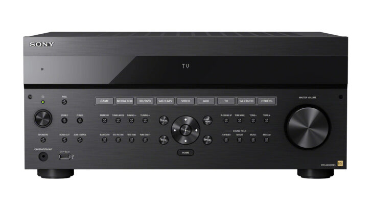 Sony STR-AZ3000ES AV Receiver - Front, panel open