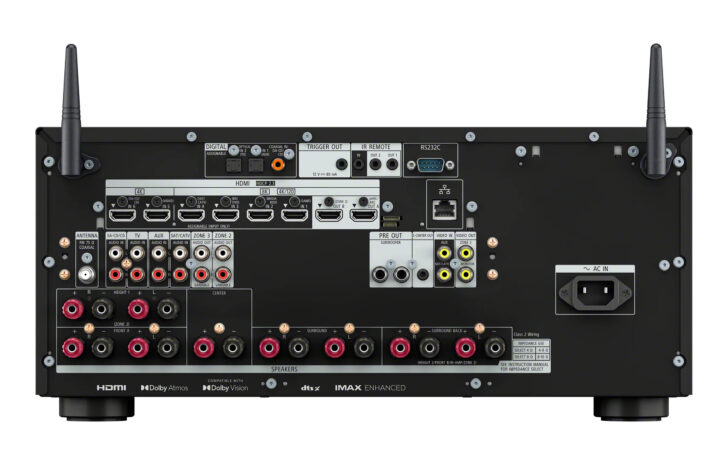 Sony STR-AZ3000ES AV Receiver - Rear