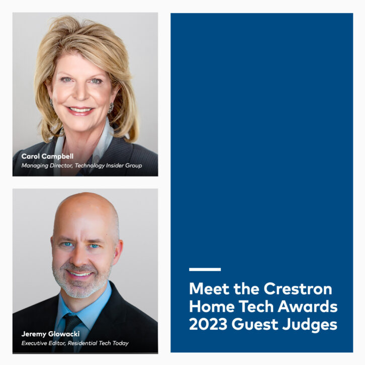 Crestron Home Tech Awards 2023 Guest Judges