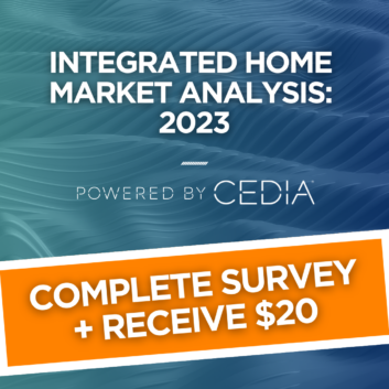 CEDIA Market Analysis 2023 Survey