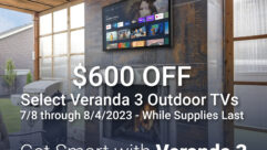 SunBriteTV Veranda 3 Outdoor TV Deal - Square