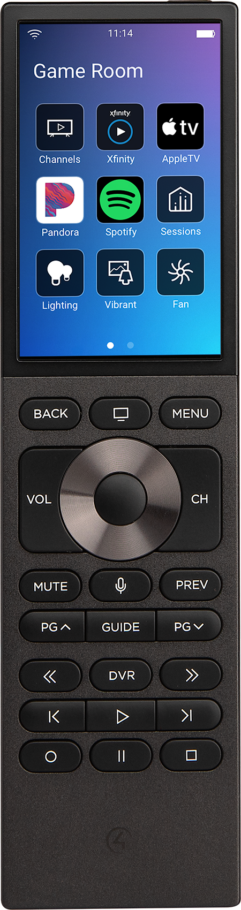 Snap One – Control4 Halo Touch Remote Control - Closeup