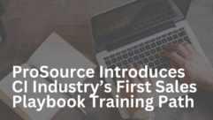 ProSource CI Sales and Training Playbook