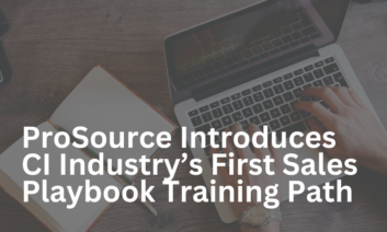 ProSource CI Sales and Training Playbook