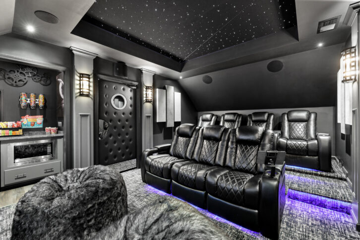 Cobb home Theater - Seating